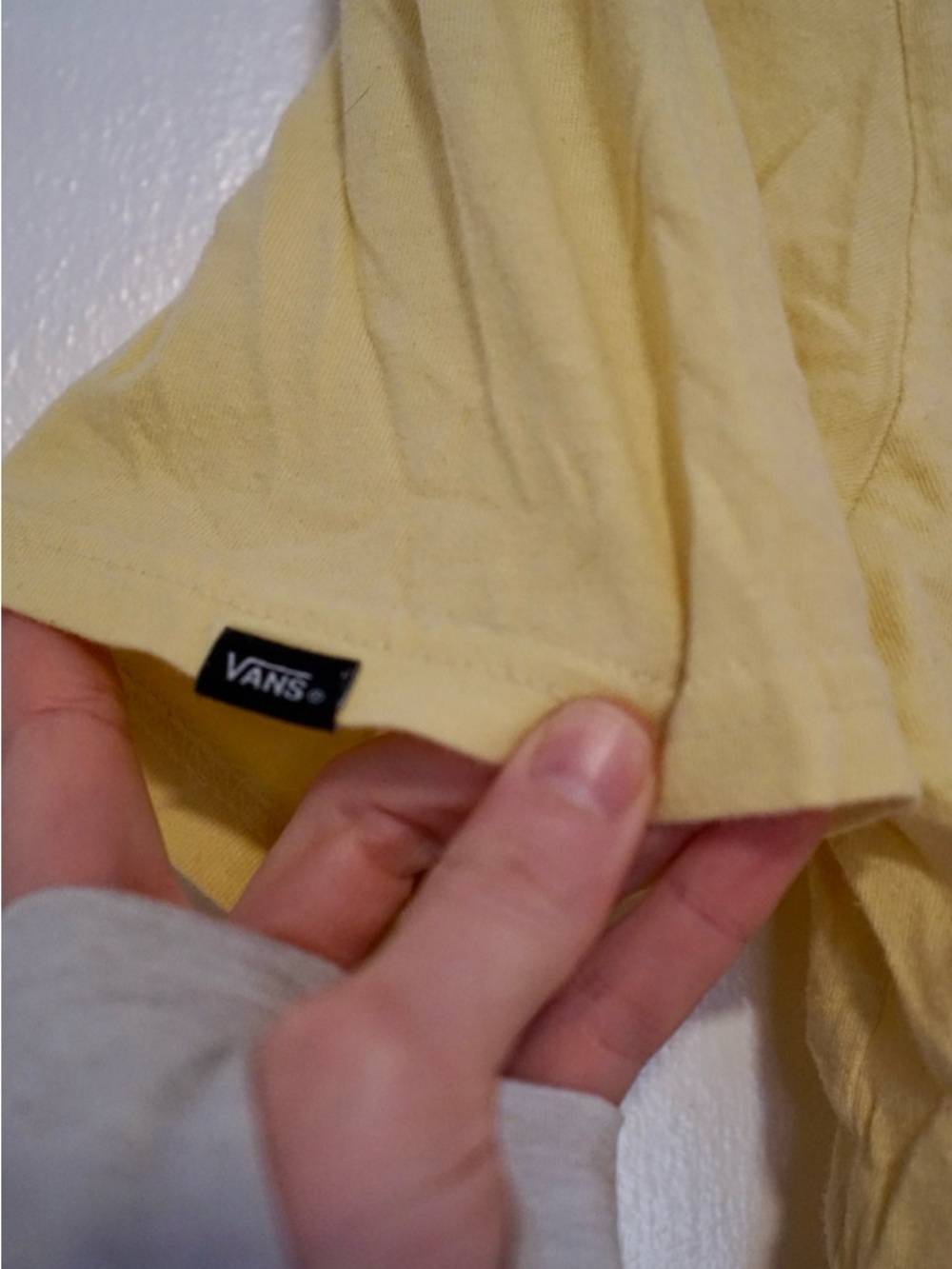 Vans Yellow Graphic Short Sleeve Tee - Picture 4 of 4